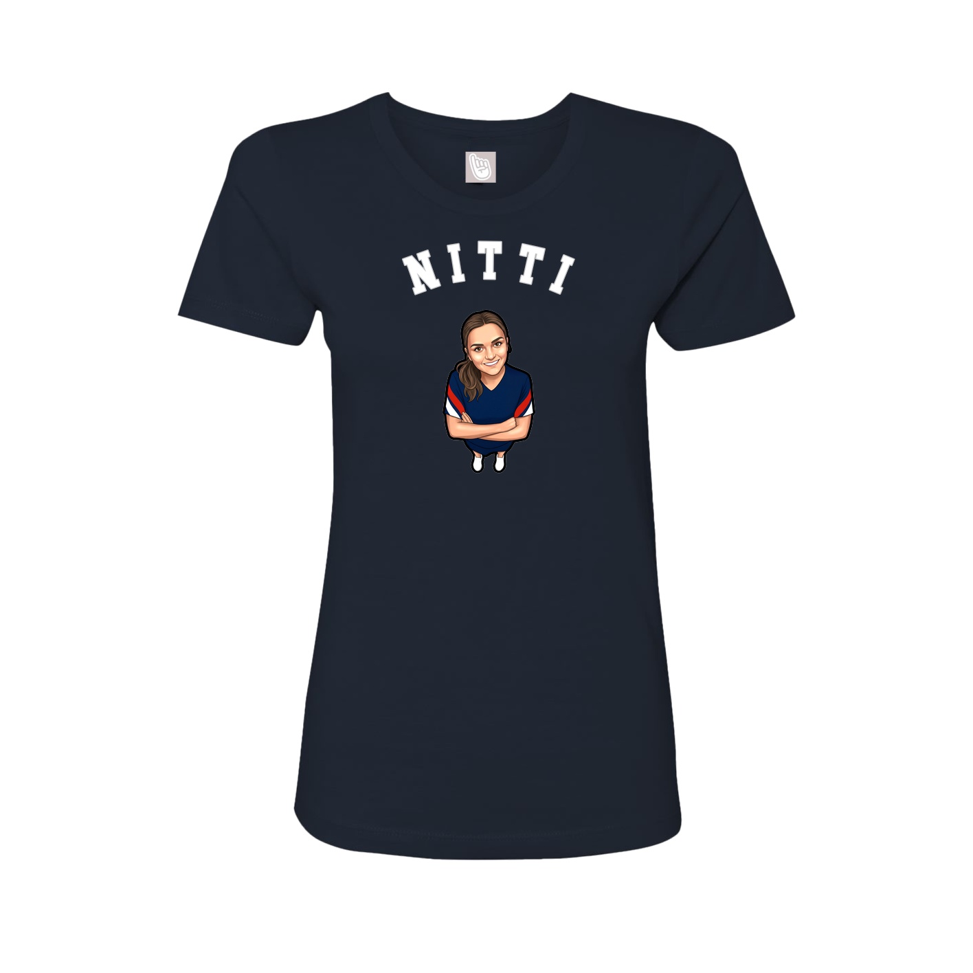 Womens Tee — Shirsey Arch in Navy