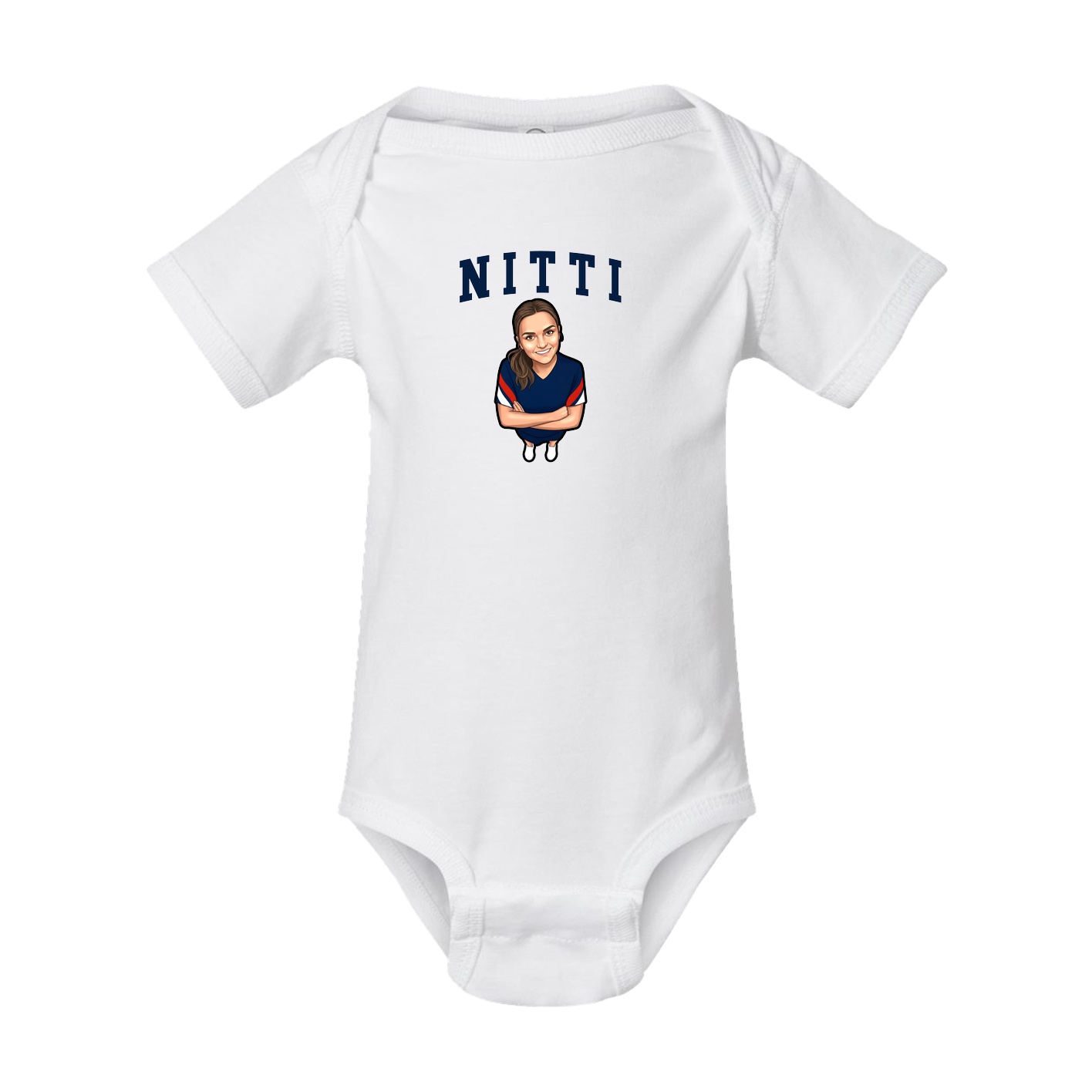 Baby Onesie — Shirsey in White