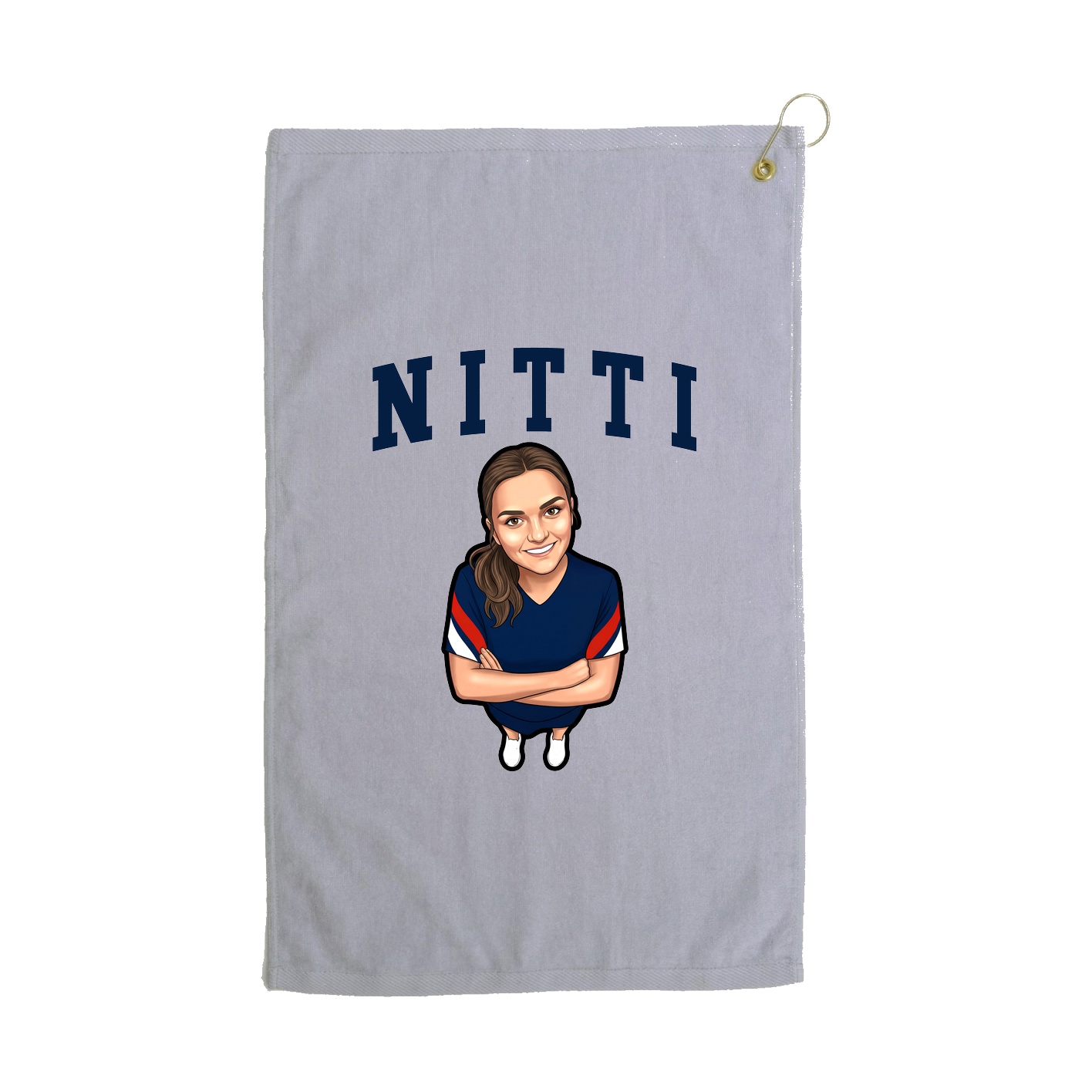 Golf Towel — Shirsey in Grey