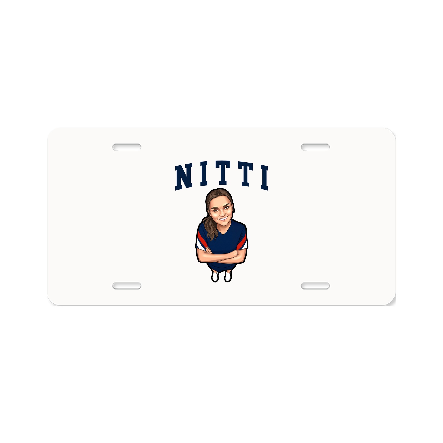 License Plate — Shirsey in Classic