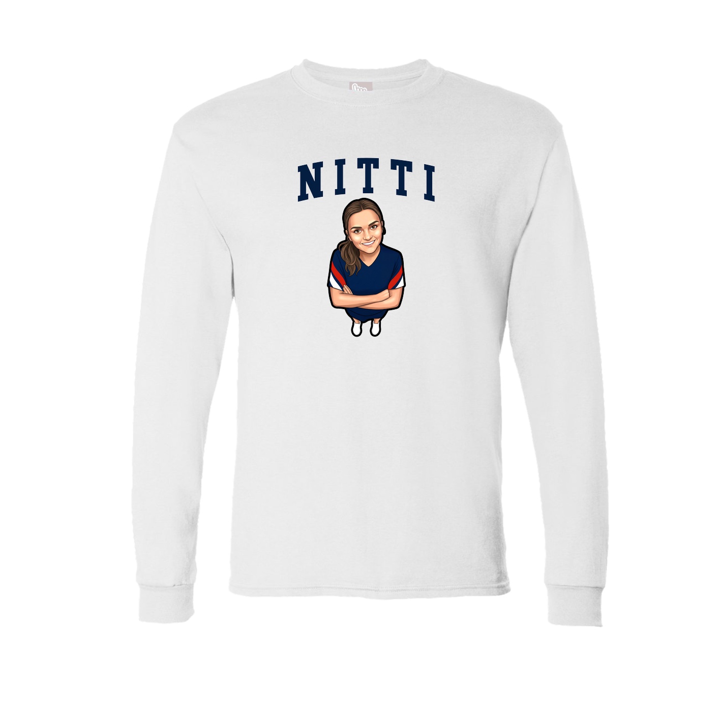 Long Sleeve Tee — Shirsey in White