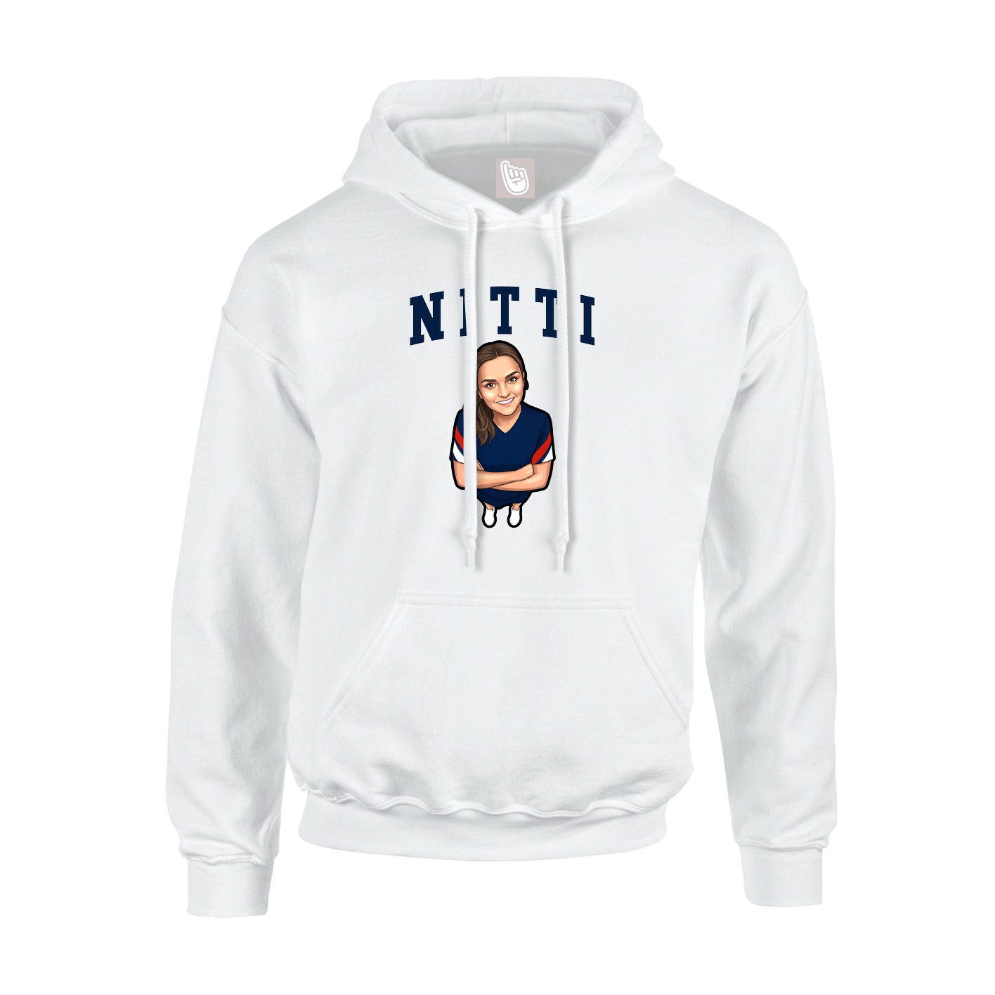 Youth Hoodie — Shirsey in White