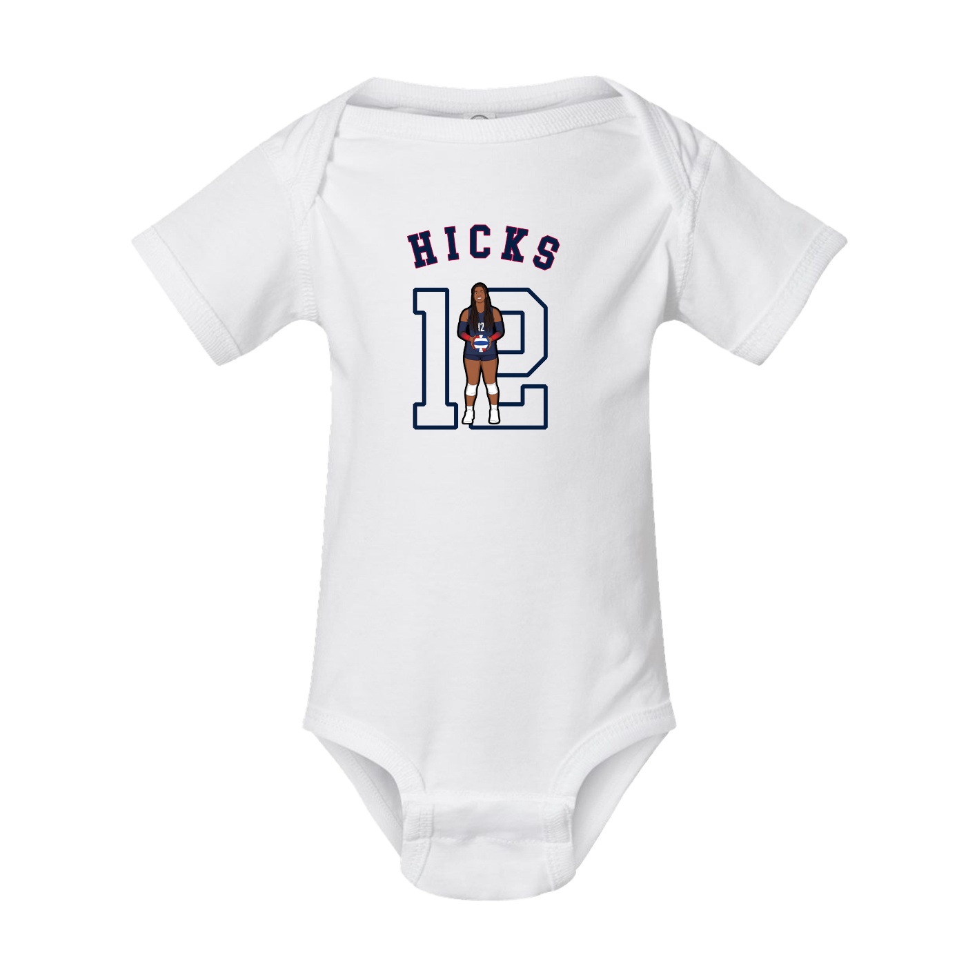Baby Onesie — Shirsey Arch in White