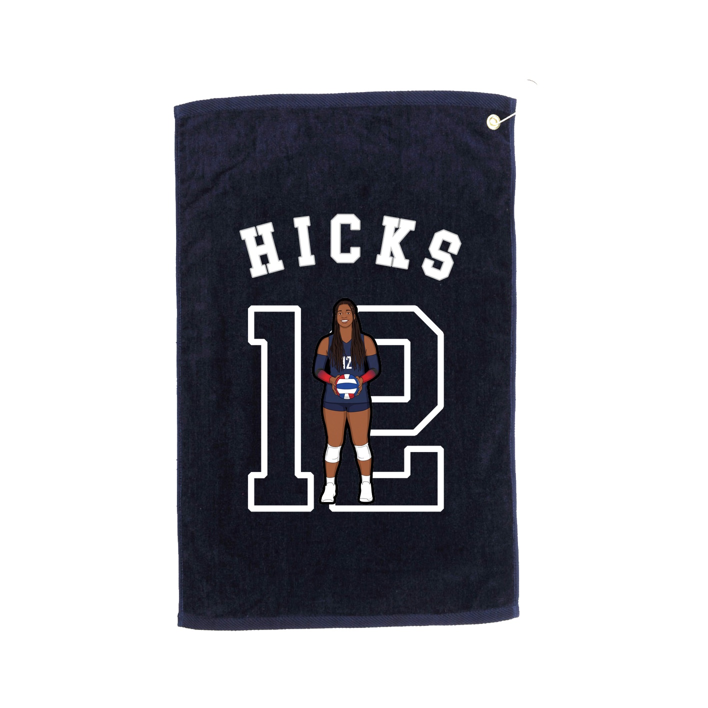 Golf Towel — Shirsey Arch in Navy
