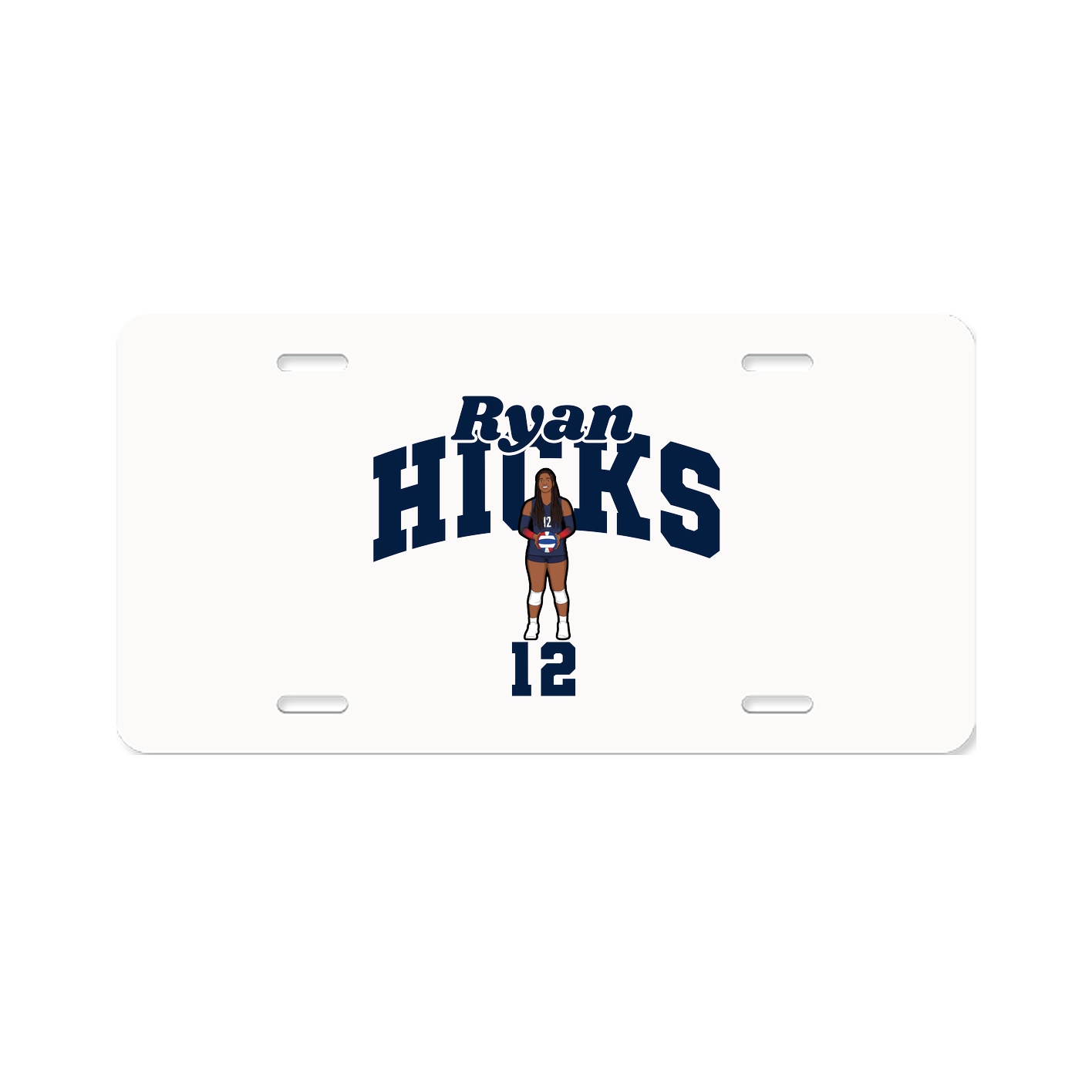 License Plate — Signature Arch in Classic