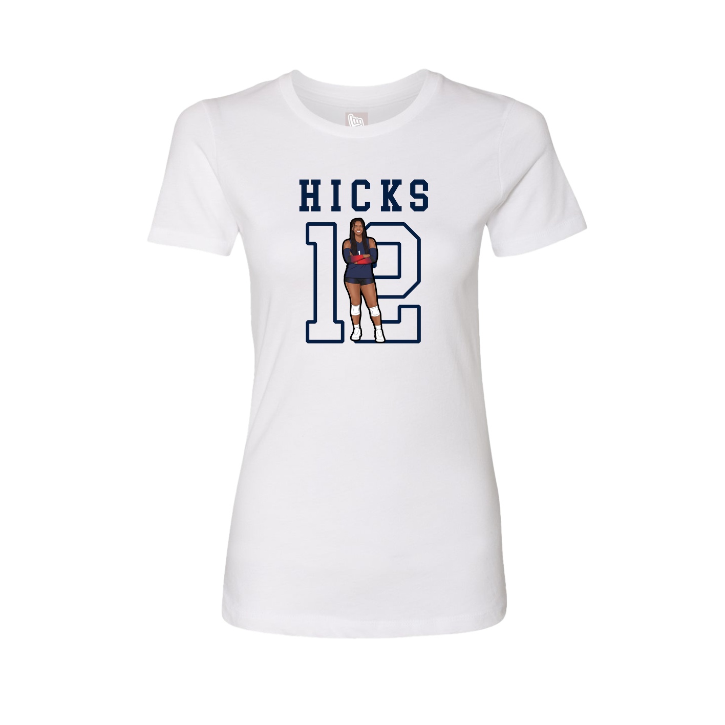 Fitted Women's Tee — Shirsey in White