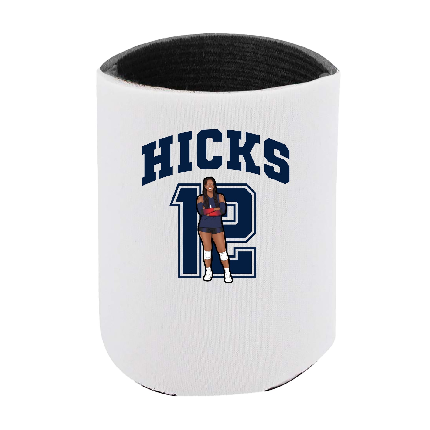 Can Holder — Number in White