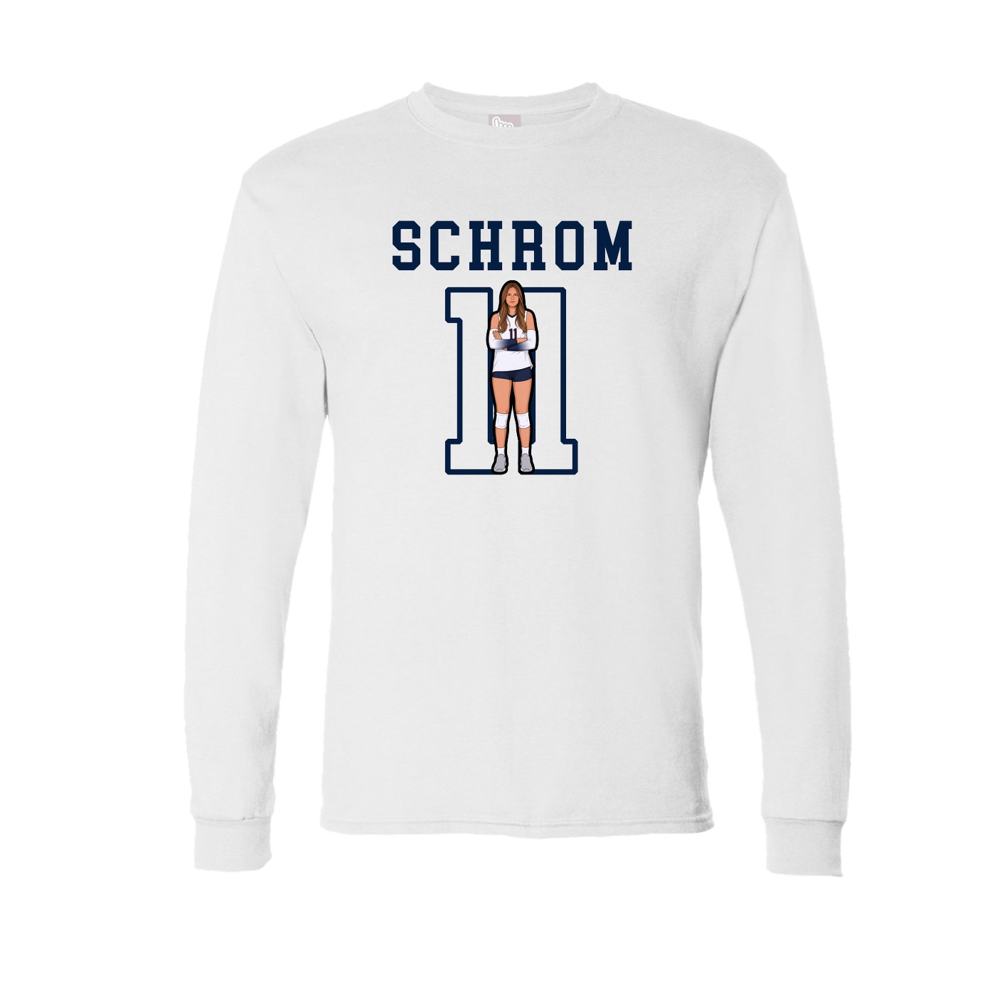 Long Sleeve Tee — Shirsey in White