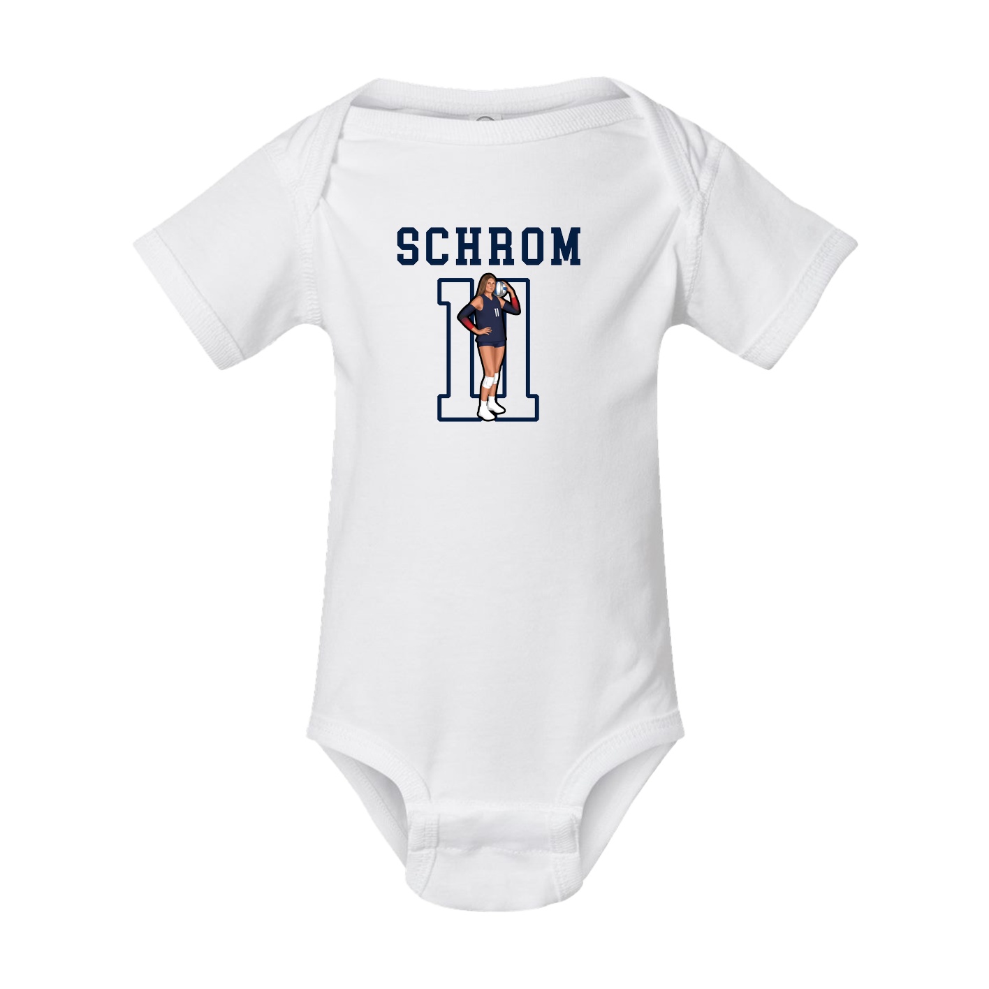 Baby Onesie — Shirsey in White