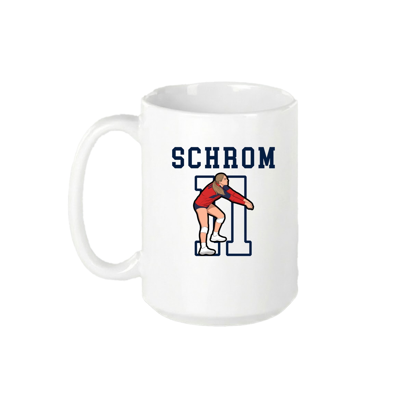 15oz Coffee Mug — Shirsey in White