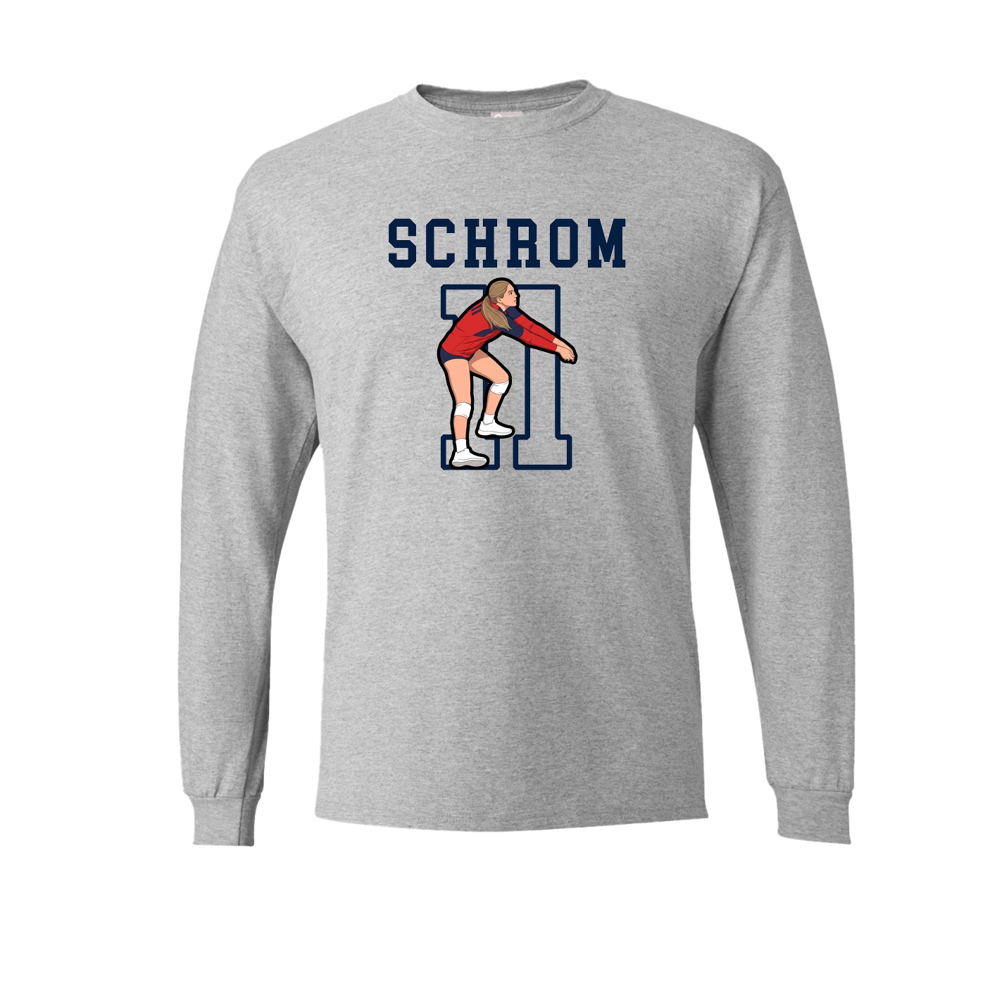 Long Sleeve Tee — Shirsey in Grey