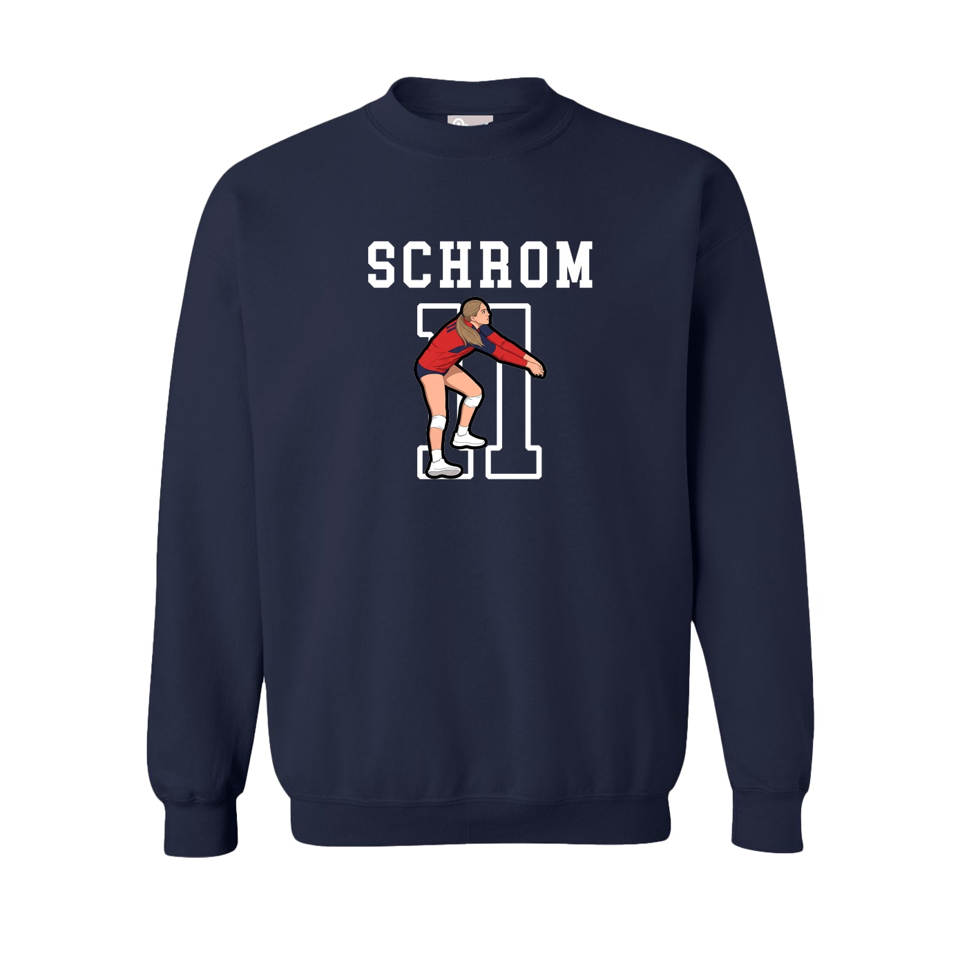 Fleece Crew — Shirsey in Navy
