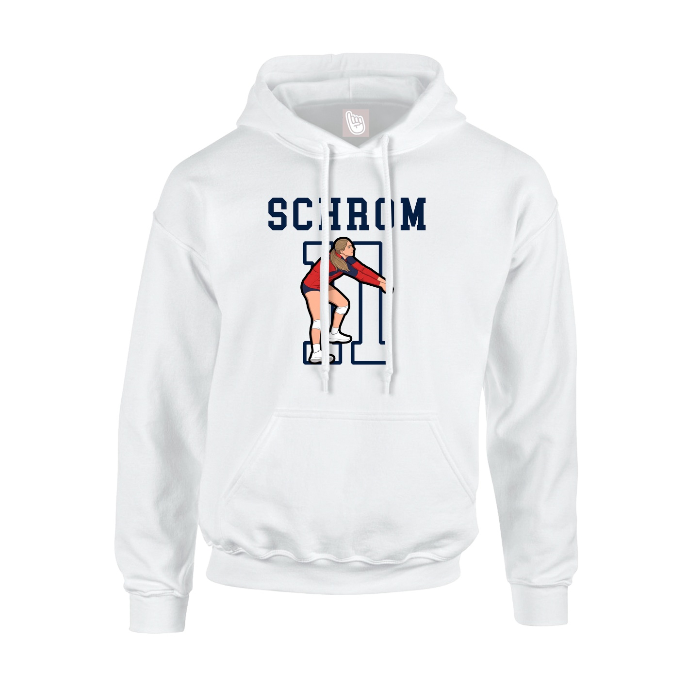 Youth Hoodie — Shirsey in White