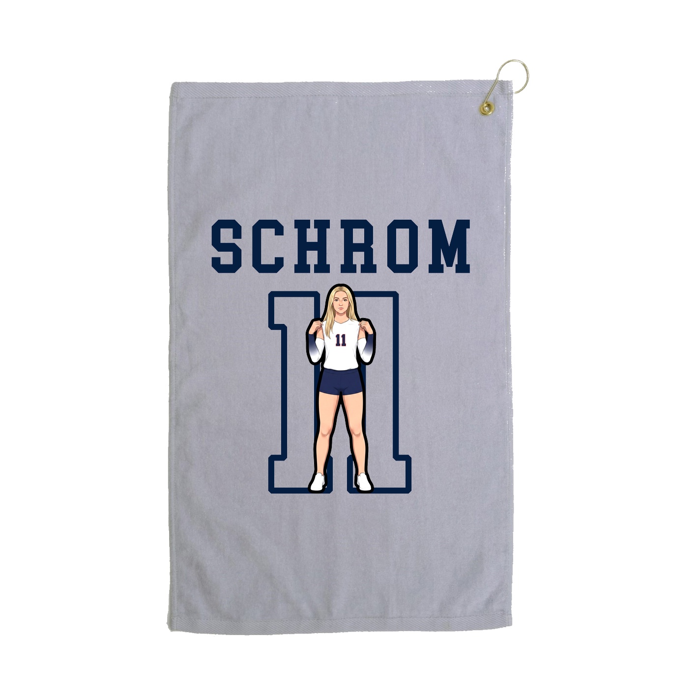 Golf Towel — Shirsey in Grey