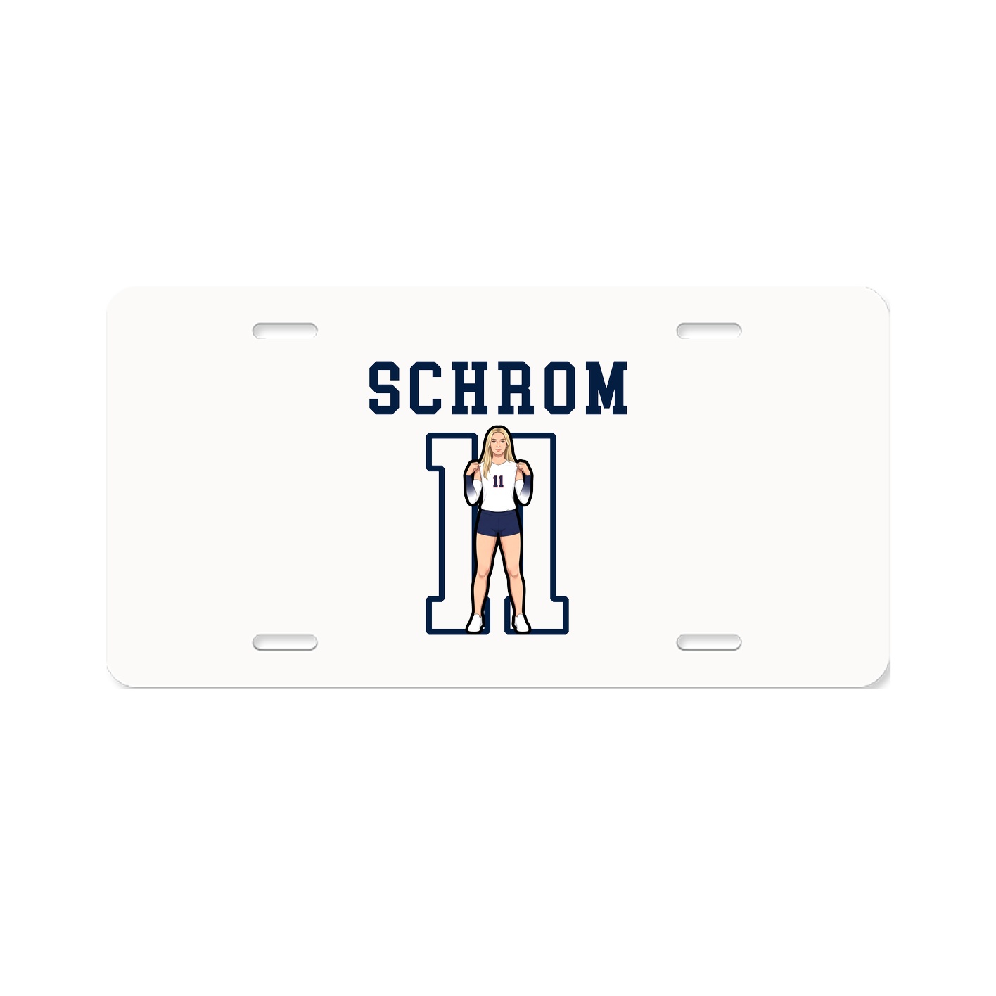 License Plate — Shirsey in Classic