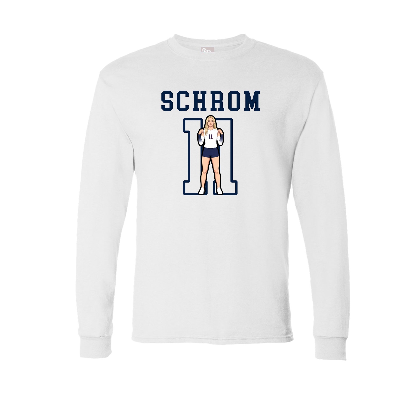 Long Sleeve Tee — Shirsey in White