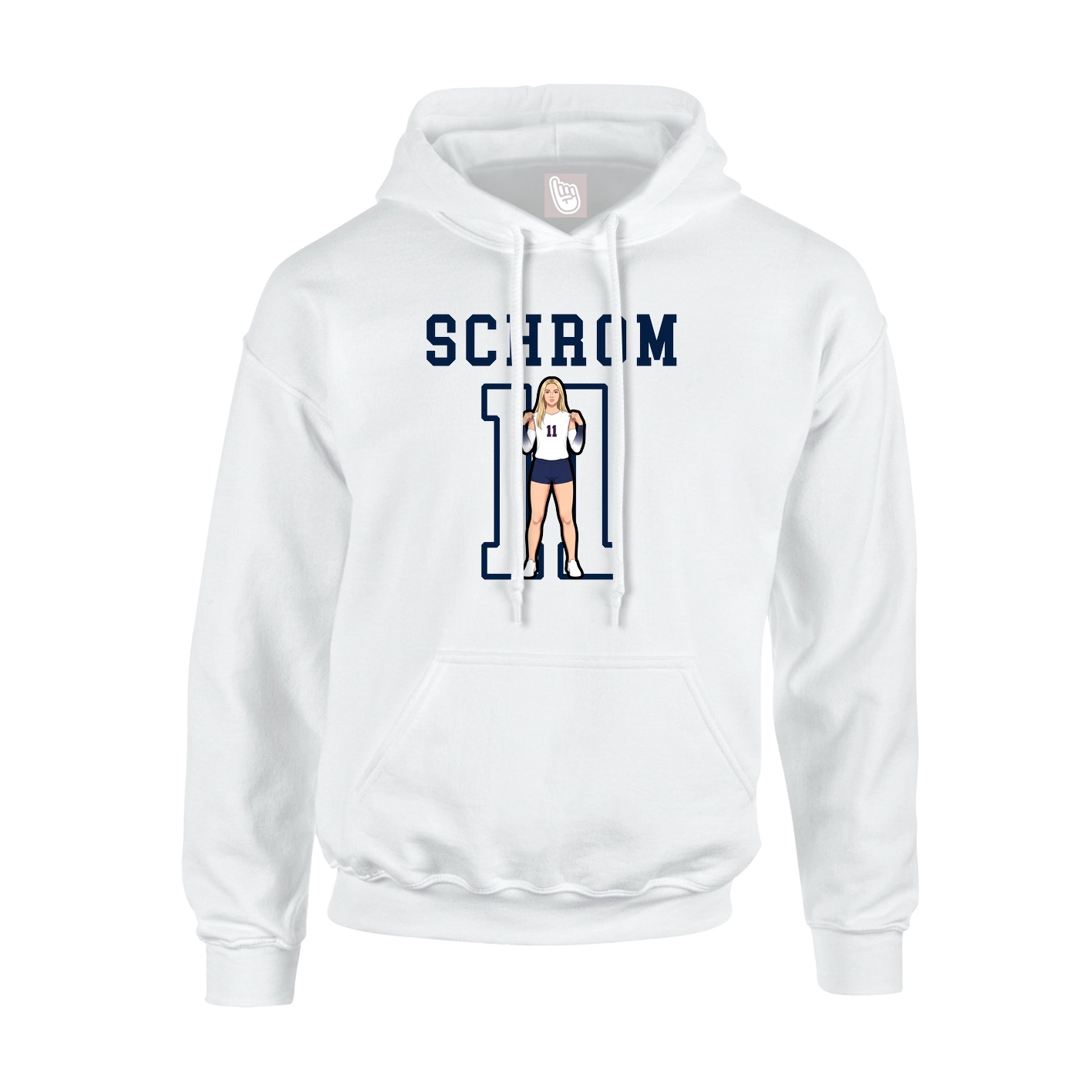 Youth Hoodie — Shirsey in White