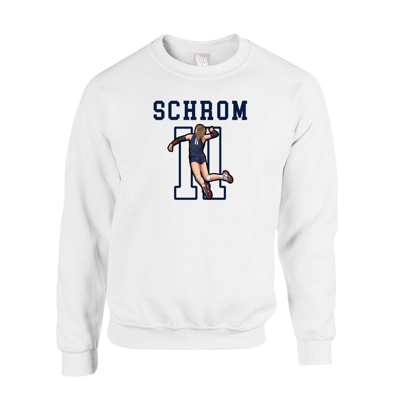 Fleece Crew — Shirsey in White