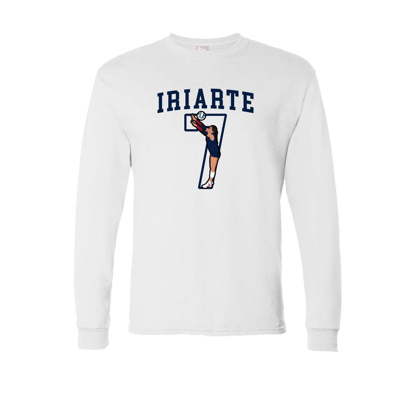 Long Sleeve Tee — Shirsey in White