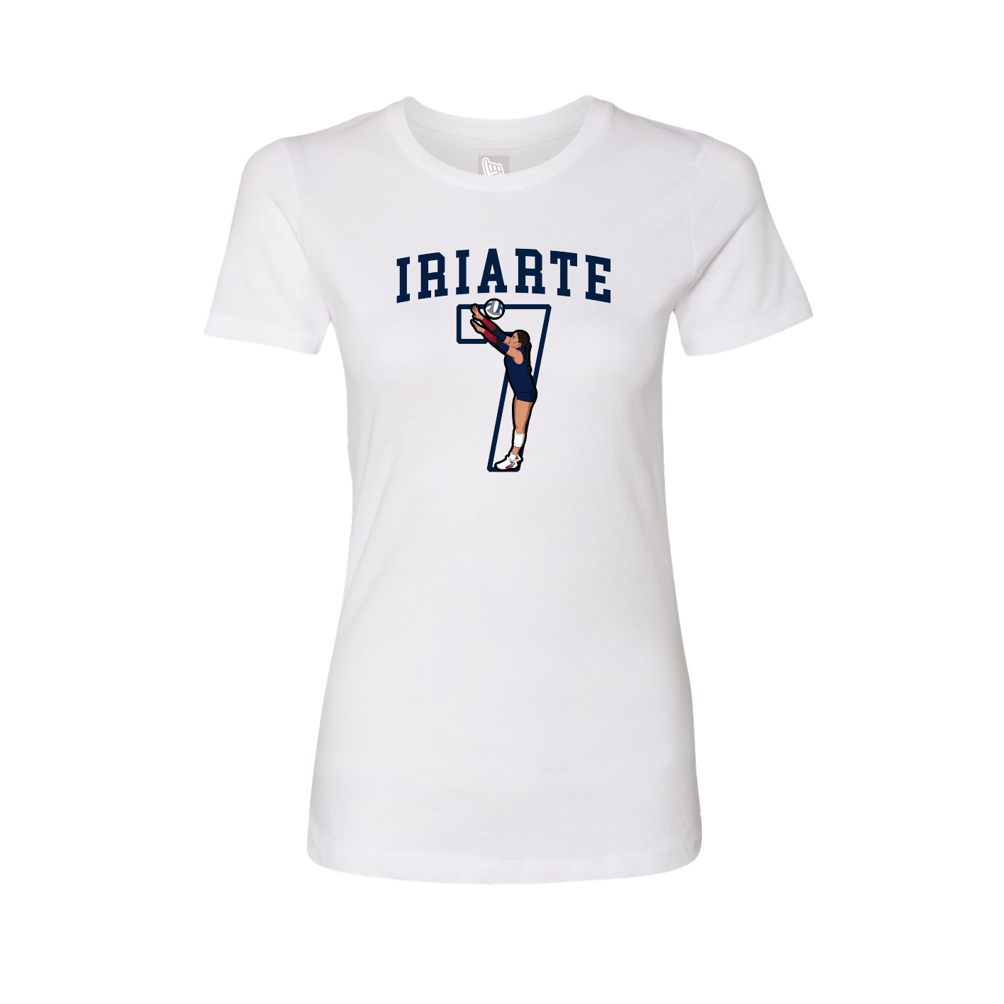 Fitted Women's Tee — Shirsey in White