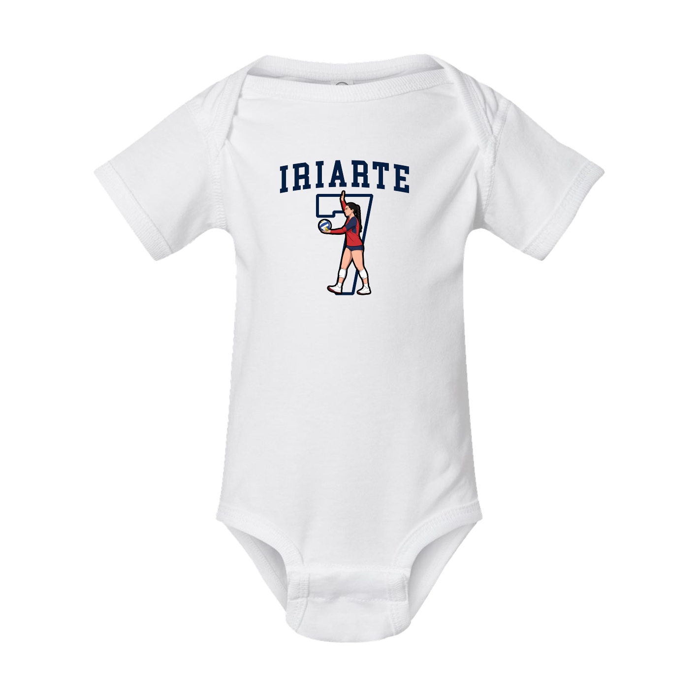 Baby Onesie — Shirsey in White