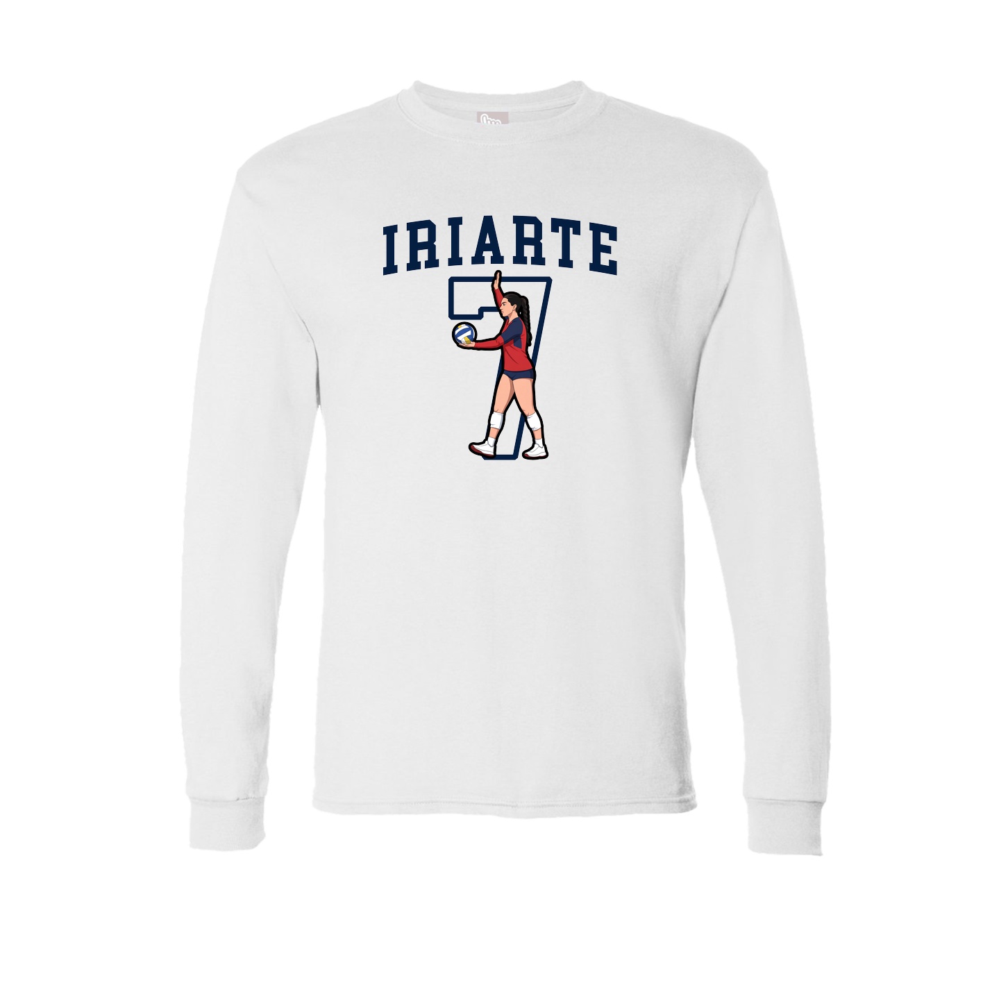 Long Sleeve Tee — Shirsey in White