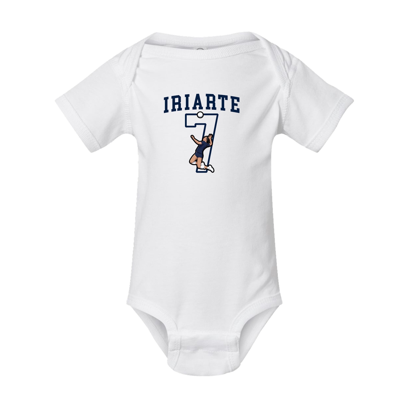 Baby Onesie — Shirsey in White