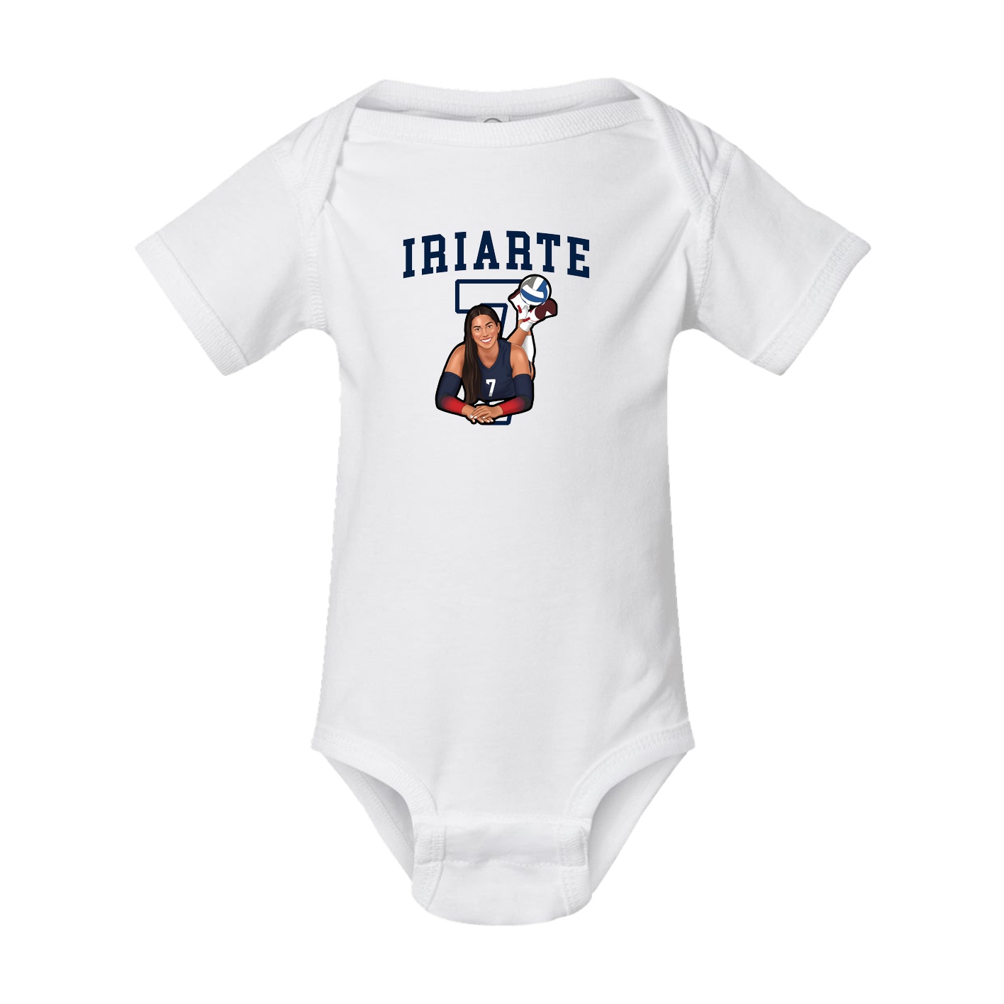 Baby Onesie — Shirsey in White