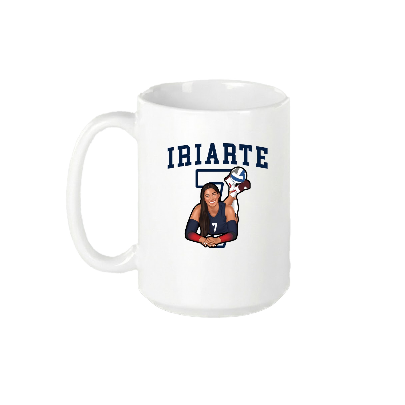15oz Coffee Mug — Shirsey in White