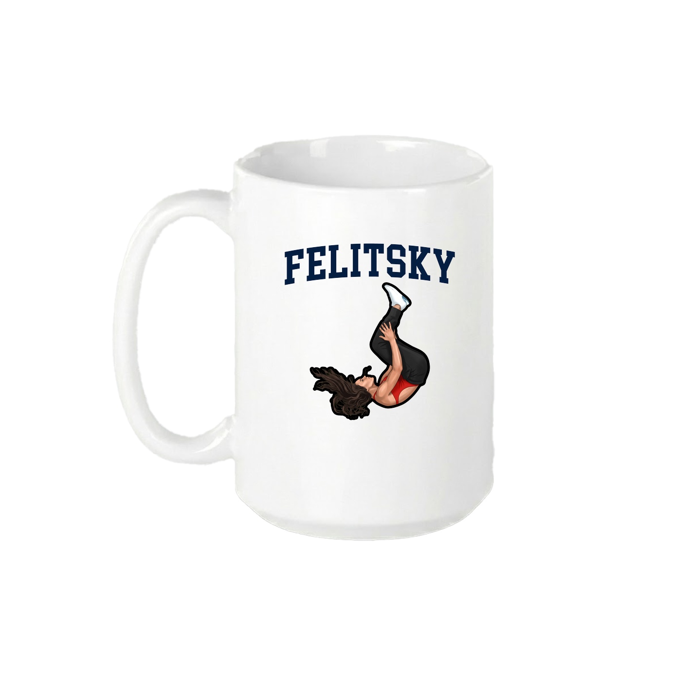 15oz Coffee Mug — Shirsey in White