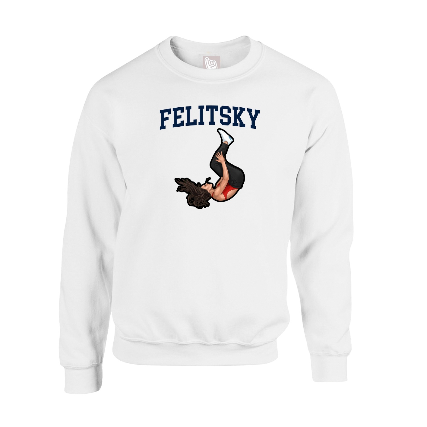 Fleece Crew — Shirsey in White