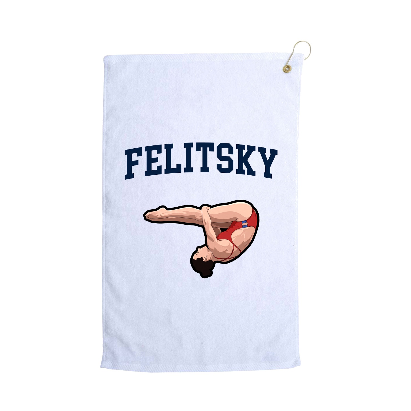 Golf Towel — Shirsey in White