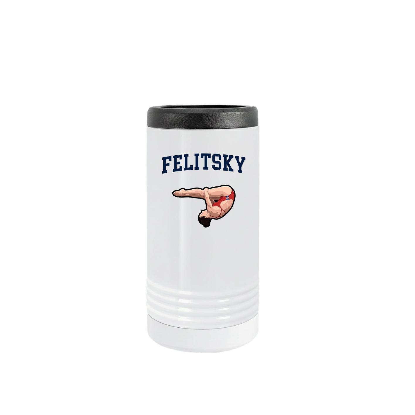 Slim Beverage Holder — Shirsey in White