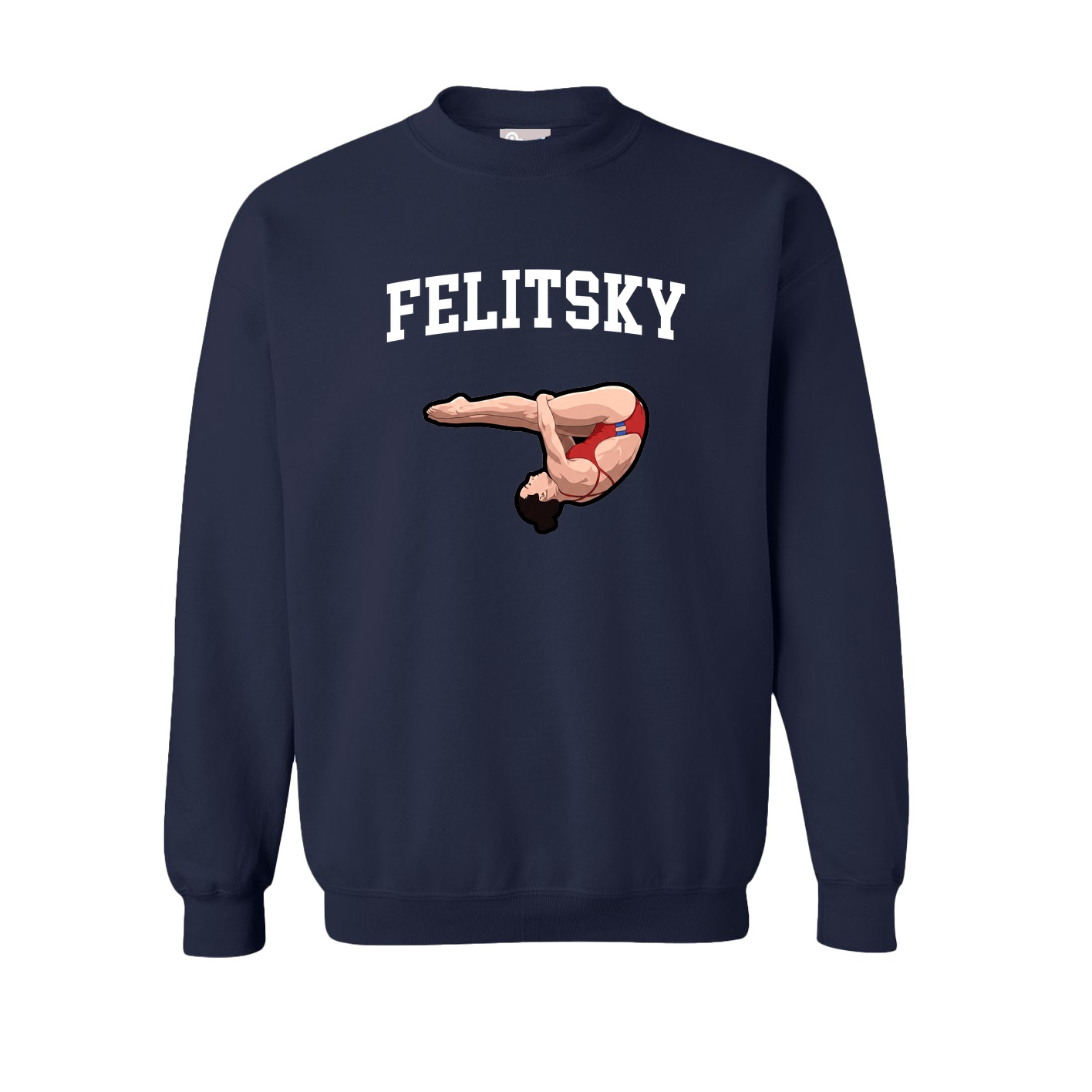 Fleece Crew — Shirsey in Navy