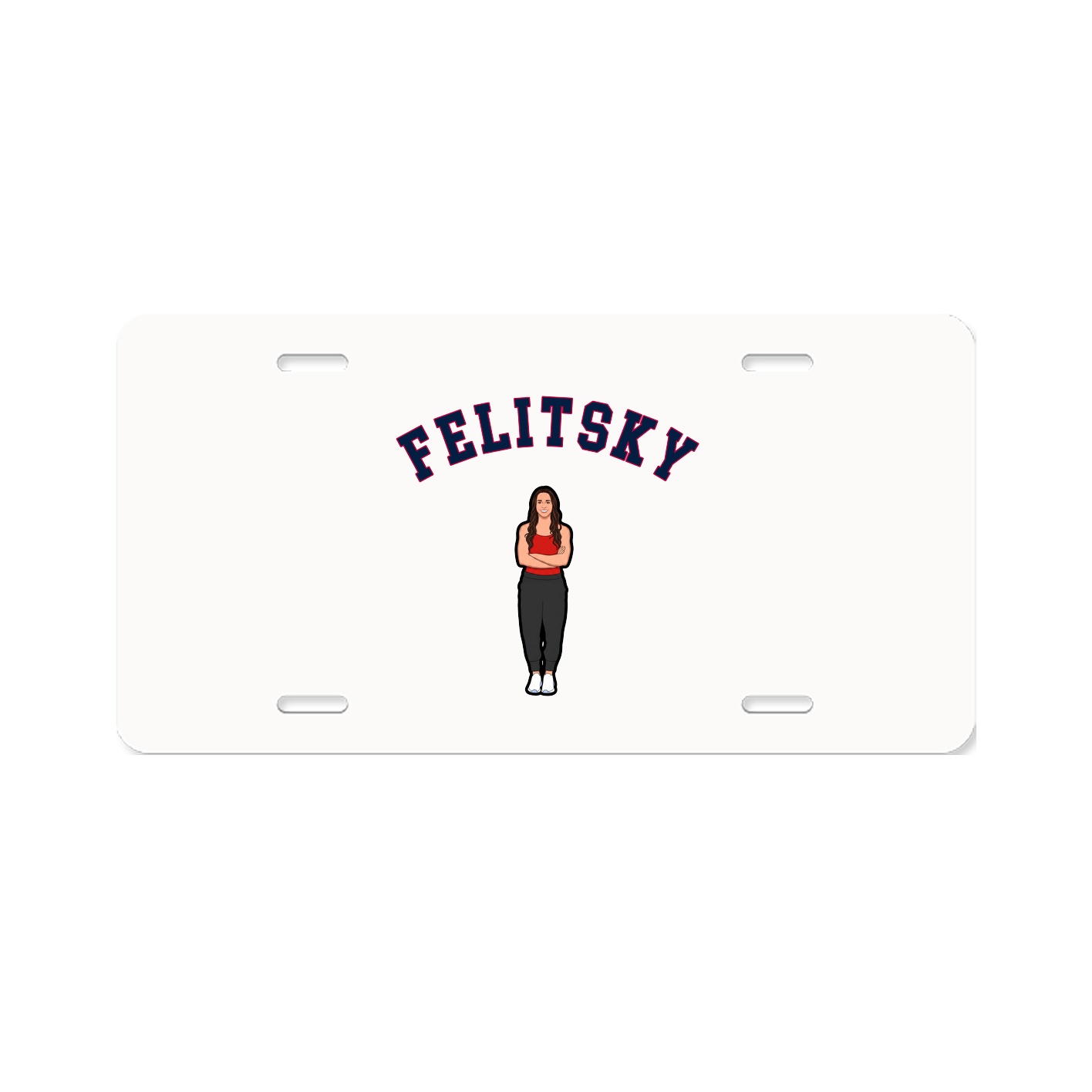 License Plate — Shirsey Arch in Classic