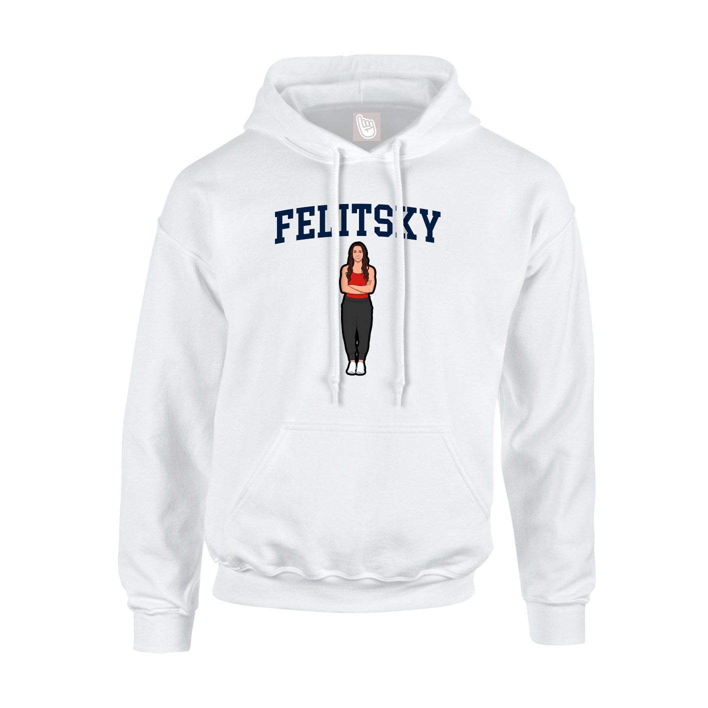 Youth Hoodie — Shirsey in White
