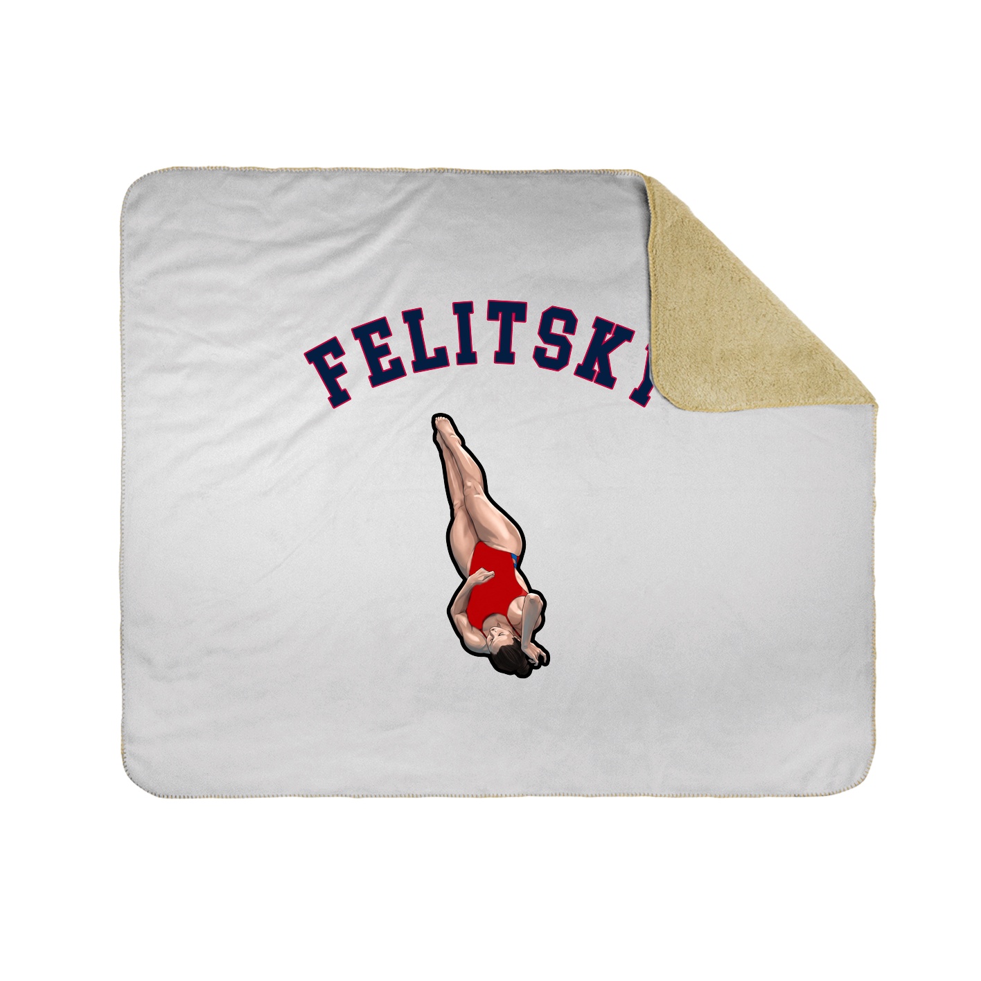 Throw Blanket — Shirsey Arch in White