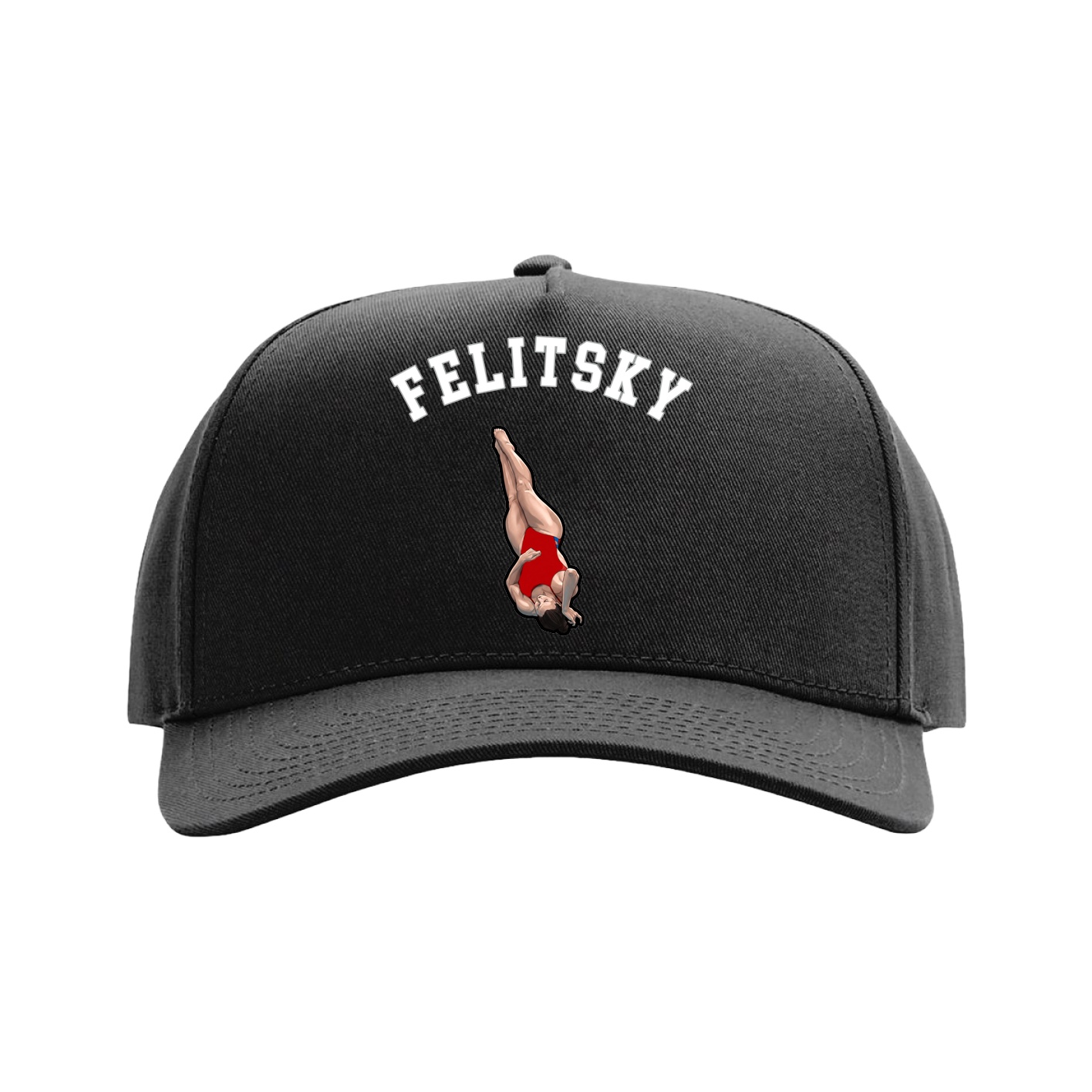 Full Fabric Five-Panel Champ Cap