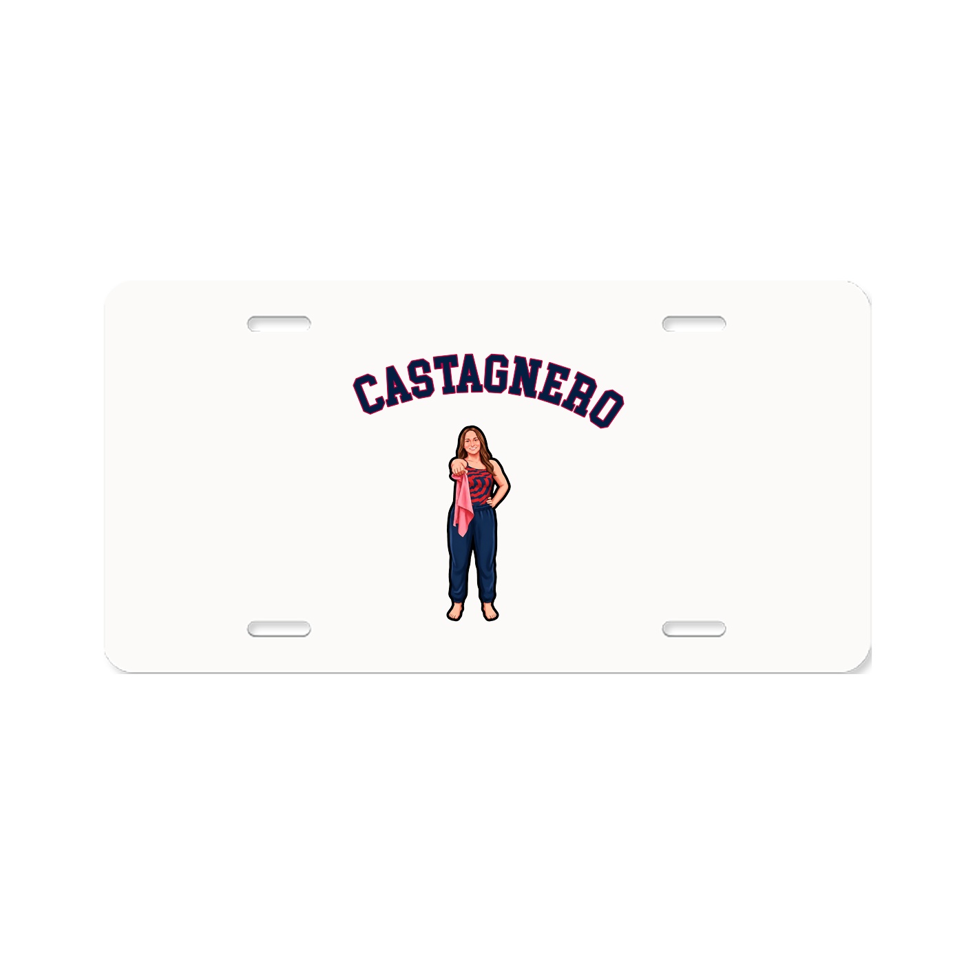 License Plate — Shirsey Arch in Classic