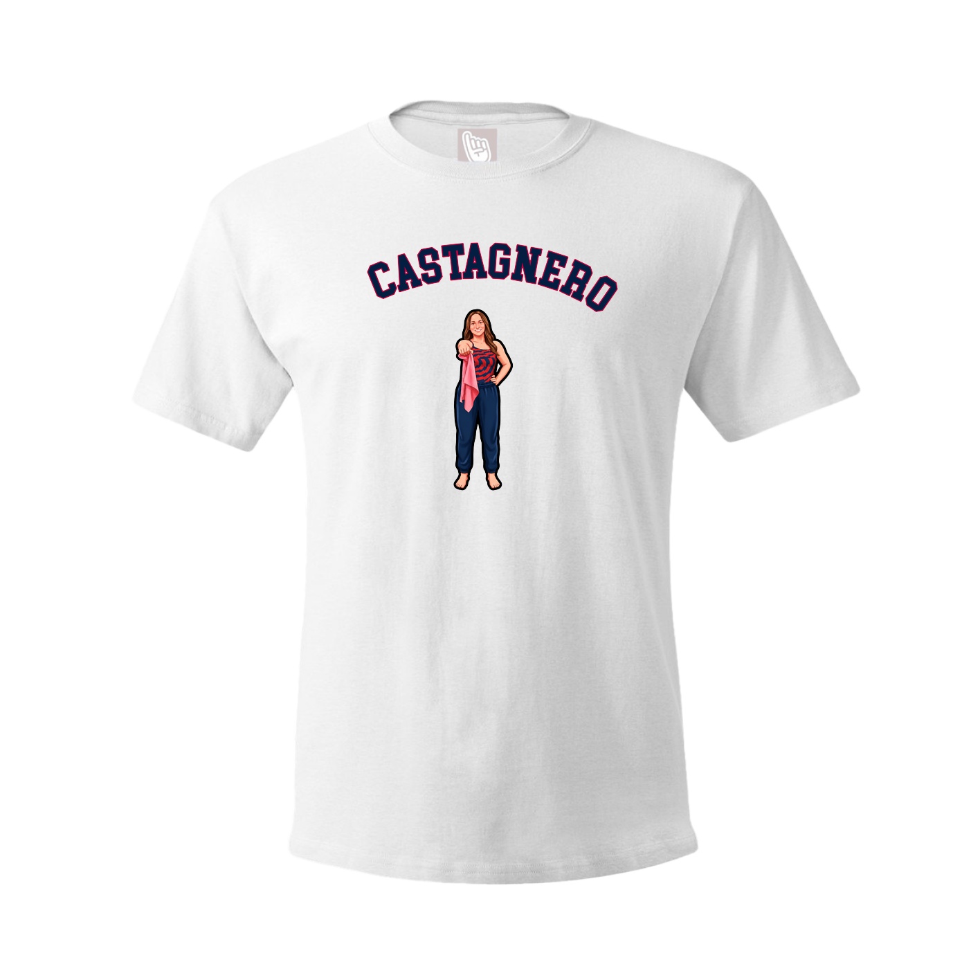Youth Tee — Shirsey Arch in White