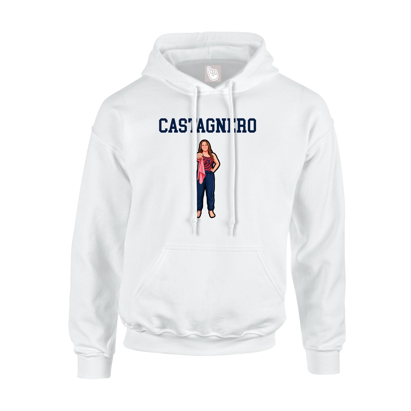 Youth Hoodie — Shirsey in White