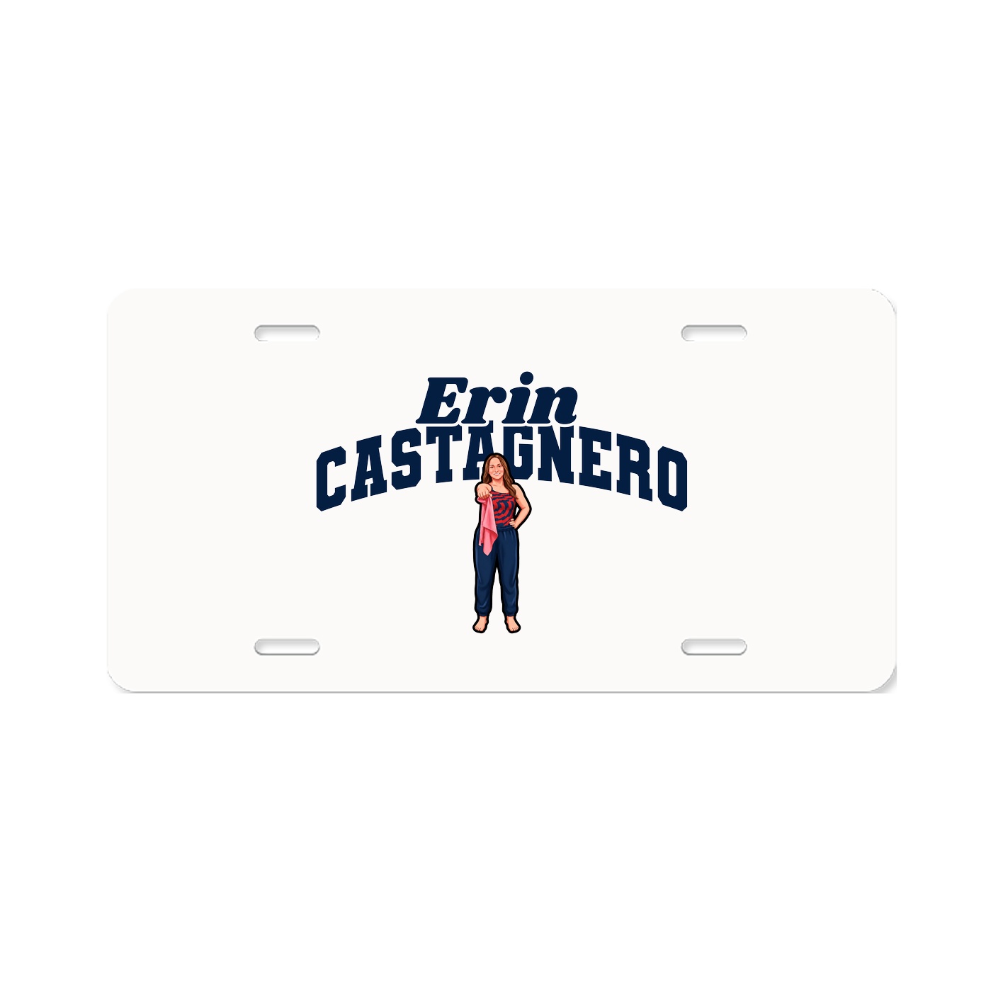 License Plate — Signature Arch in Classic