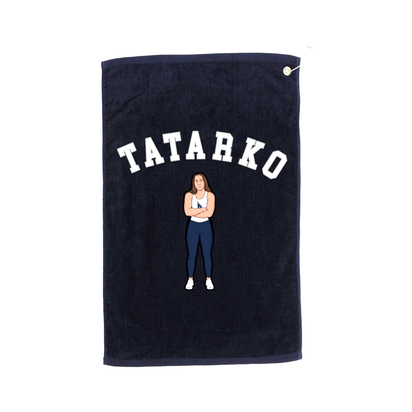 Golf Towel — Shirsey Arch in Navy