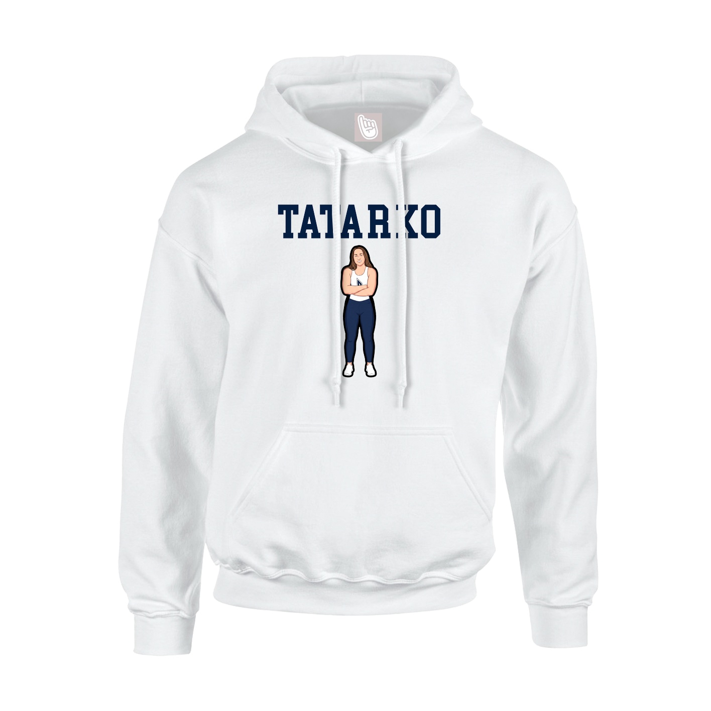Youth Hoodie — Shirsey in White