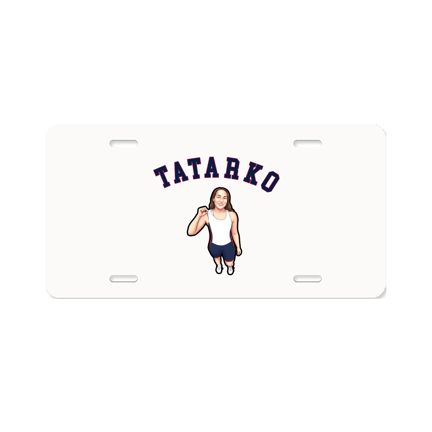 License Plate — Shirsey Arch in Classic