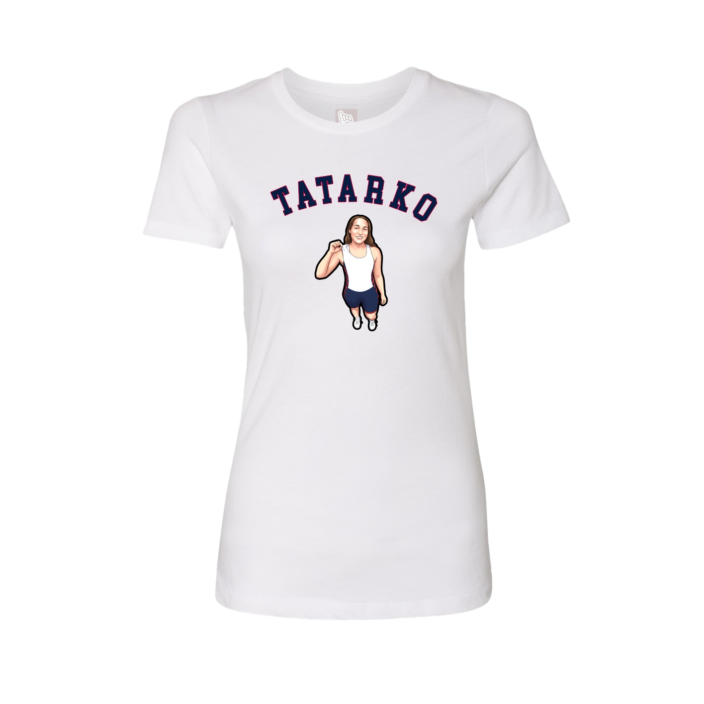 Womens Tee — Shirsey Arch in White