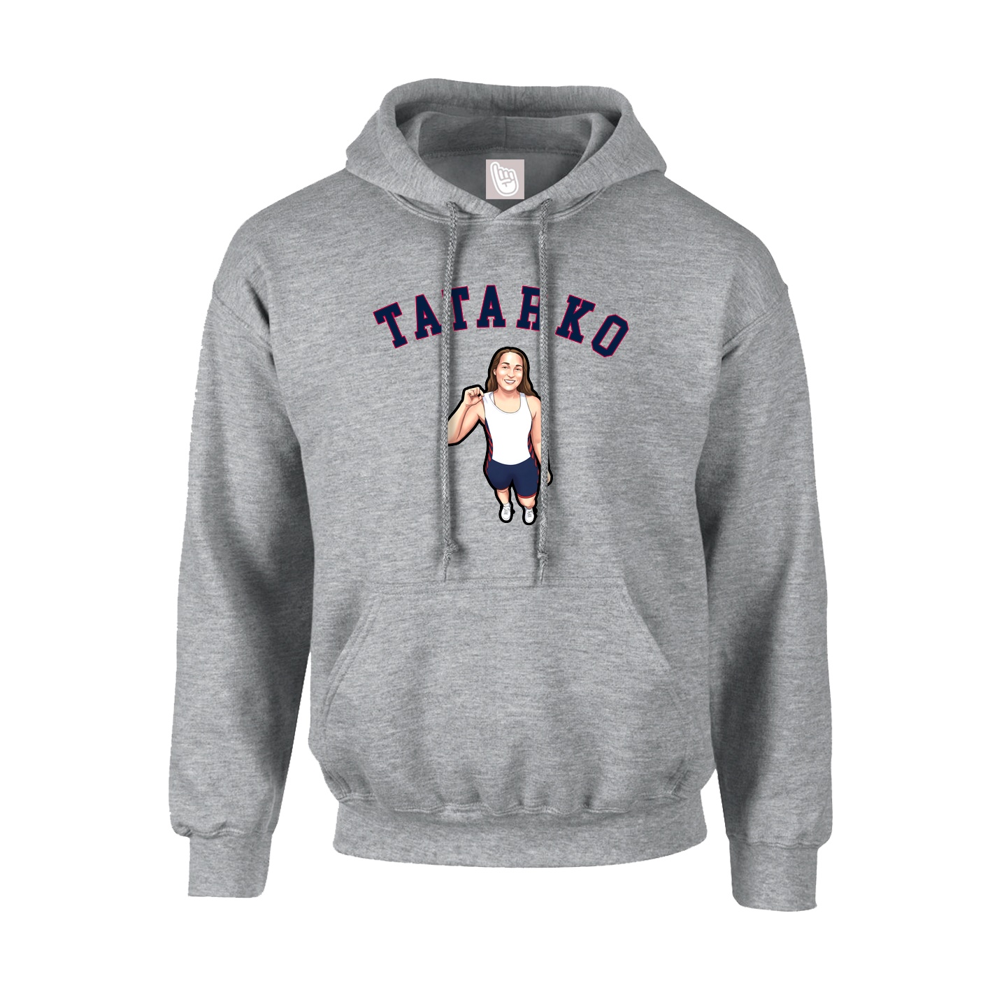 Youth Hoodie — Shirsey Arch in Grey