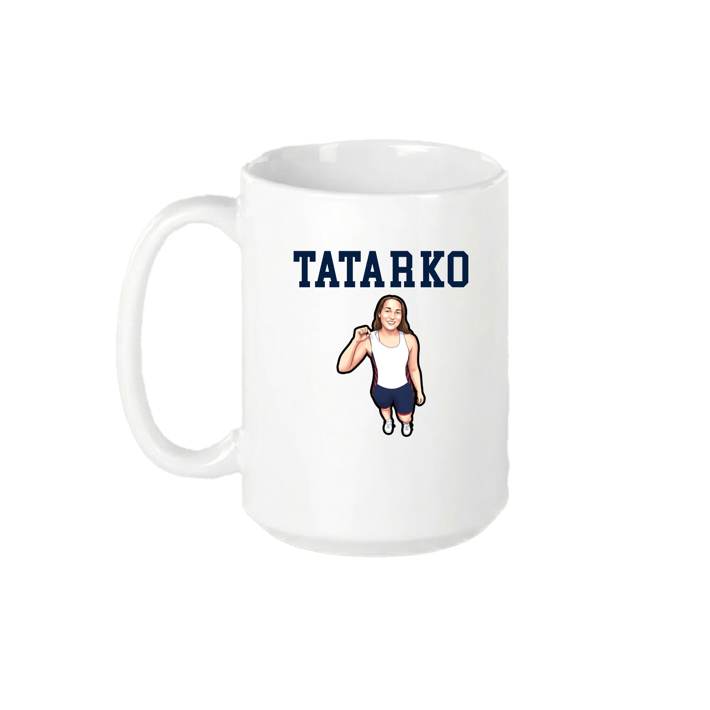 15oz Coffee Mug — Shirsey in White