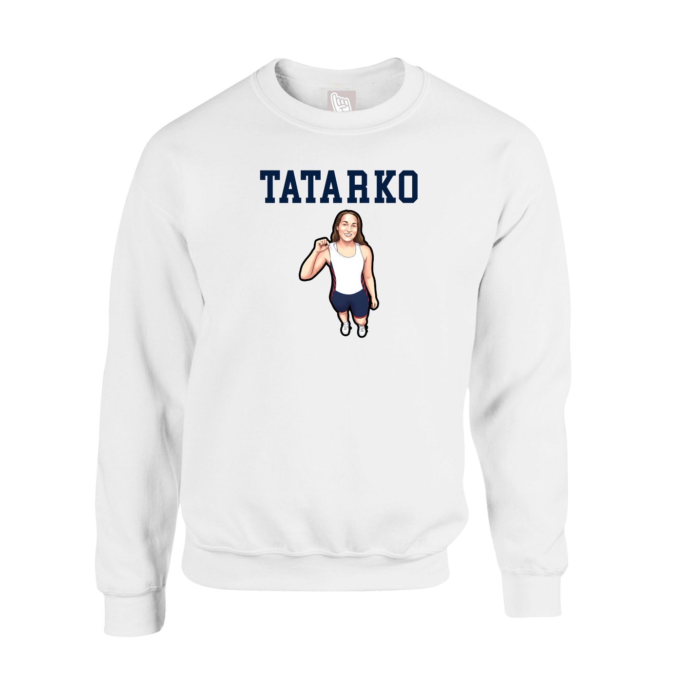 Fleece Crew — Shirsey in White