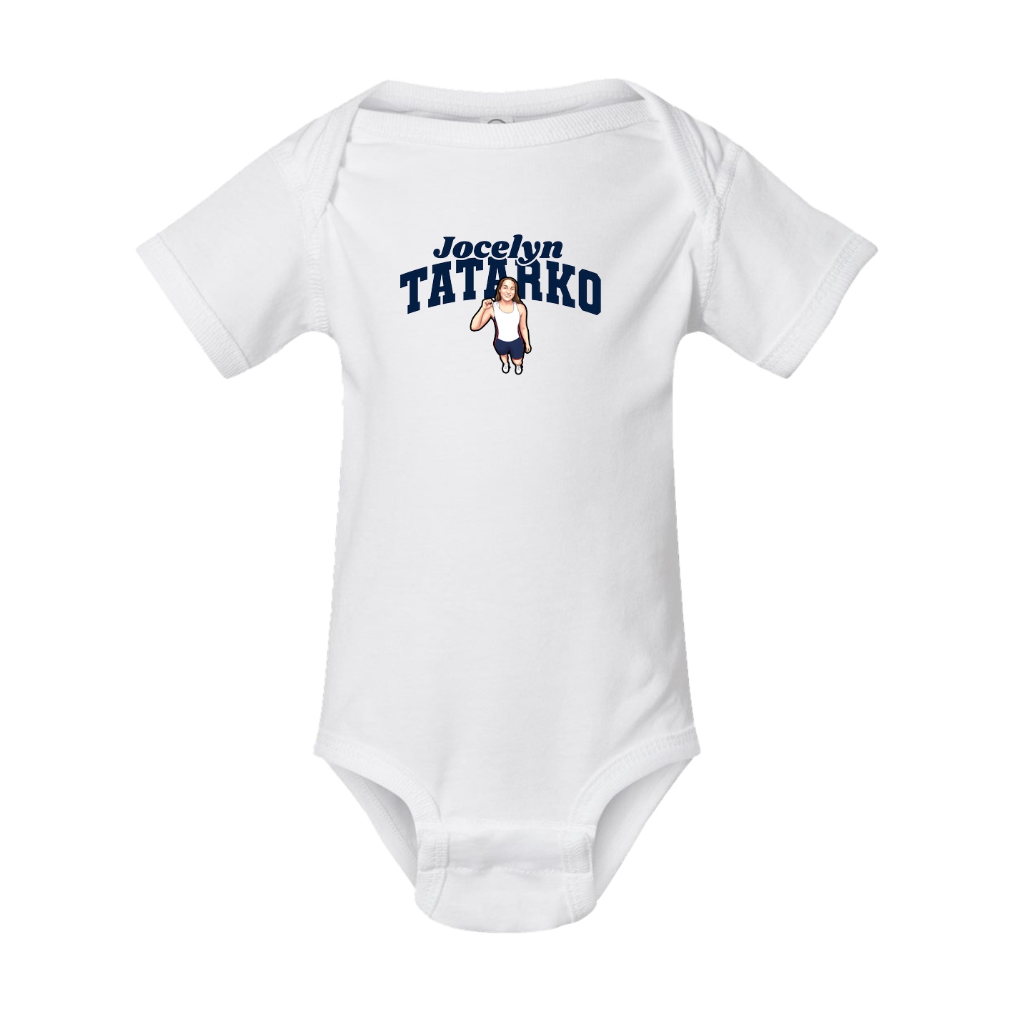 Baby Onesie — Signature Arch in White